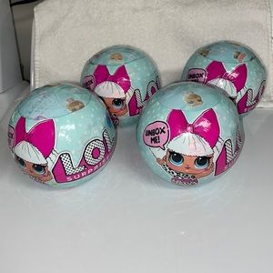 4 LOL Surprise New Series 1 Diva Balls Original 2017 Release Doll big sister new